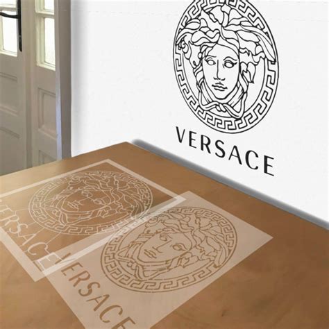 versace wall stencil|Versace Stencil .